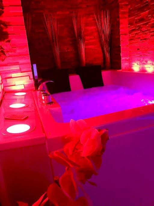 La Suite Romantique Jacuzzi,Parking Gratuit,Centre Sens Exterior foto